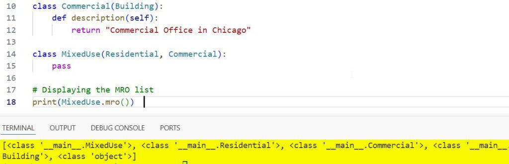Python Method Resolution Order (MRO)