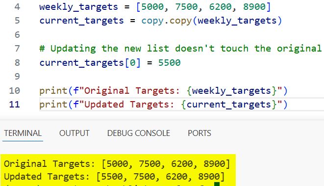 Shallow Copy vs. Deep Copy in Python