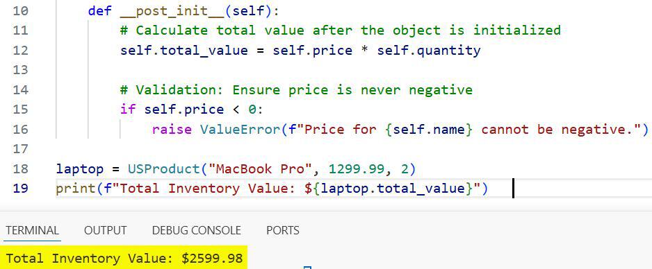 Use @dataclass in Python