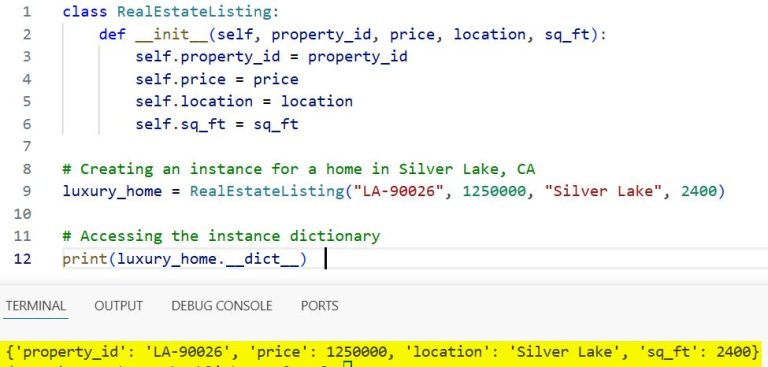 How to Use Python __dict__ Attribute