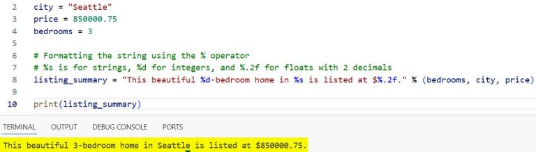 Python Percent Symbol (%)