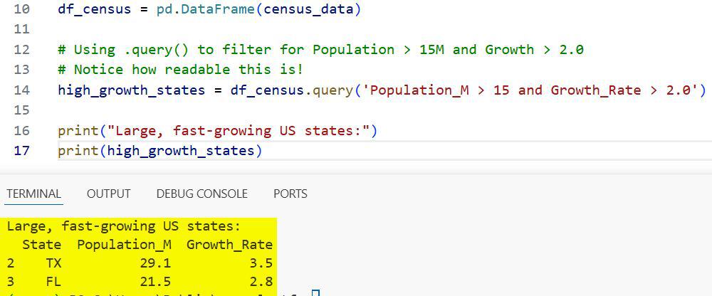 Filter DataFrames with Multiple Conditions in Pandas