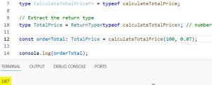 How to Get the Return Type of a Function in TypeScript