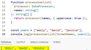 Pass Functions as Parameters in TypeScript