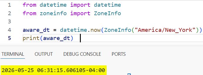 Python Naive vs Aware Datetime Python Naive vs Aware Datetime