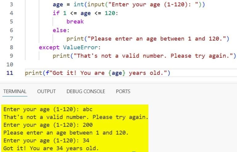 raw_input in Python
