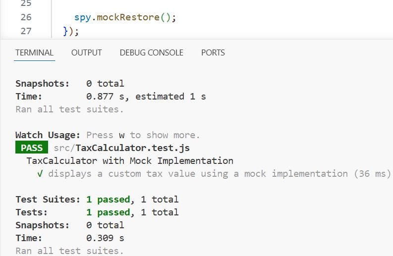 Use Jest spyOn with React Components
