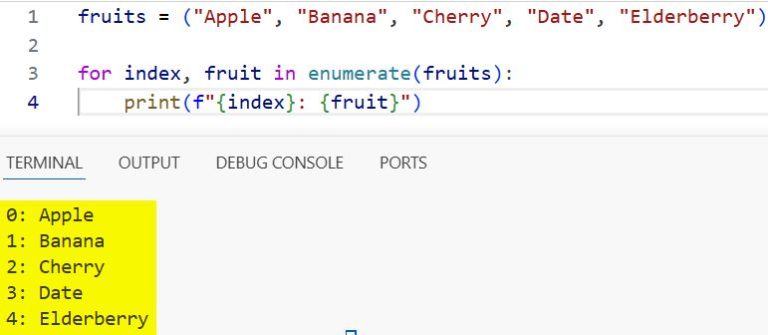How to Iterate Through Tuples in Python
