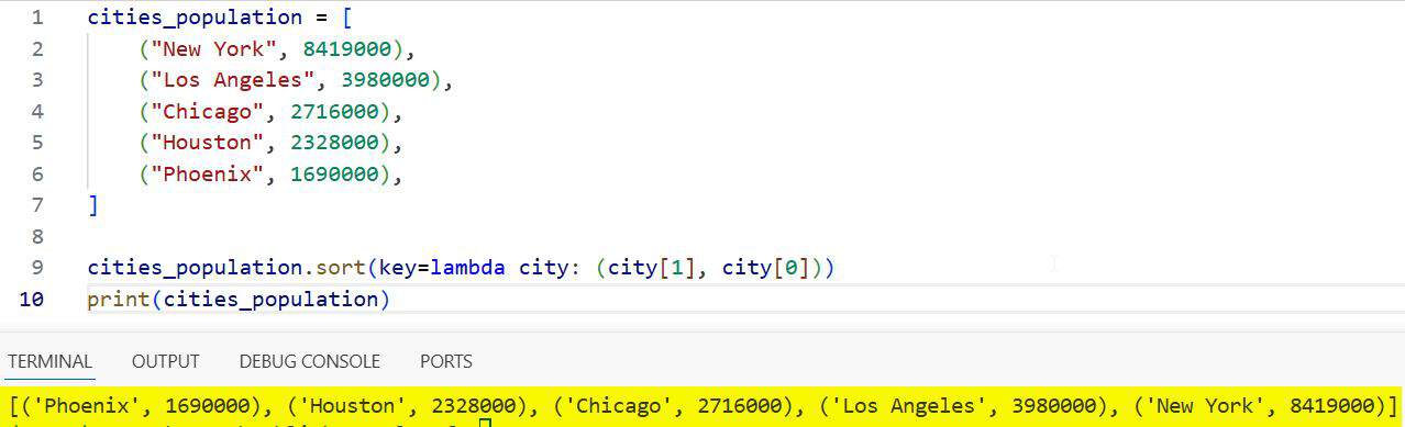 How to Sort Arrays and Lists in Python