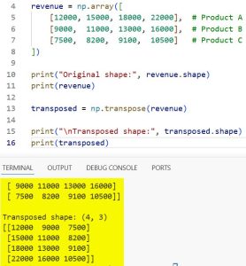 how to transpose an array in python? Images High... How to Transpose an Array in Python