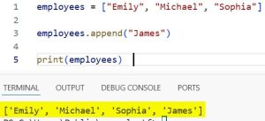 How to Append to Array in Python