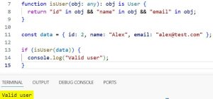 Check Object Against Interface in TypeScript