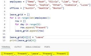 how to initialize a 2d array in python? Images High... How to Initialize a 2D Array in Python?