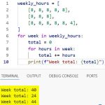 How to Iterate Through a 2D Array in Python