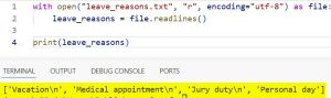 How to Read a File into an Array in Python