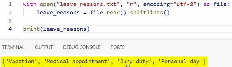How to Read a File into an Array in Python