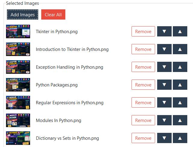 Python Image-to-PDF Converter
