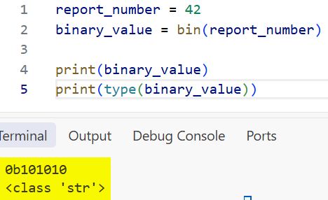 Python bin() Function
