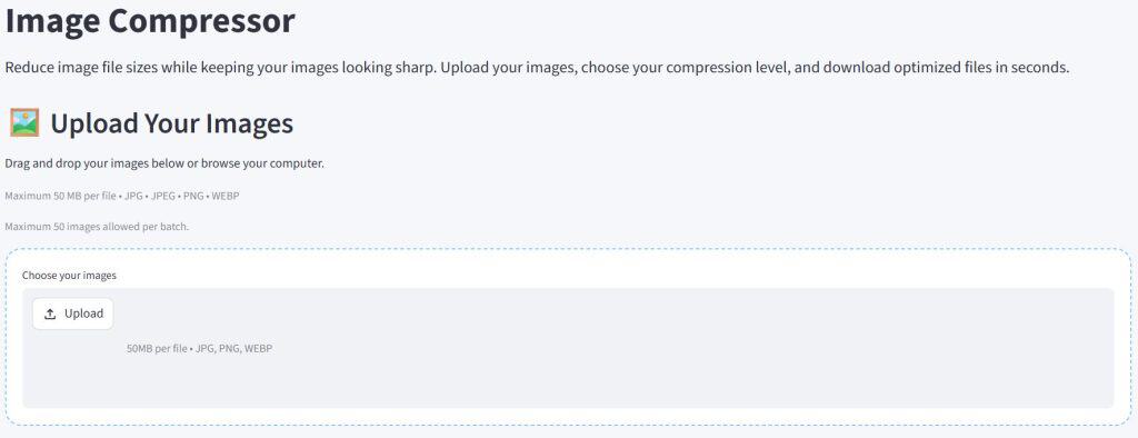 Image Compressor Python