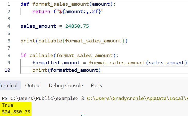 callable() Function in Python